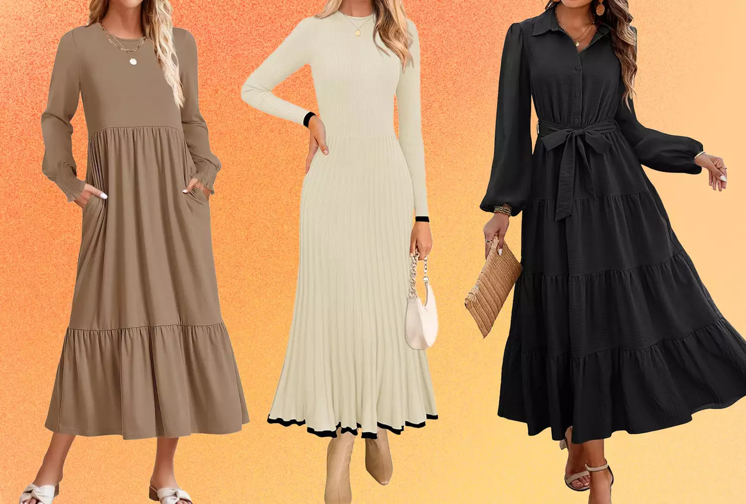 Fall Maxi Dresses Under $50 tout